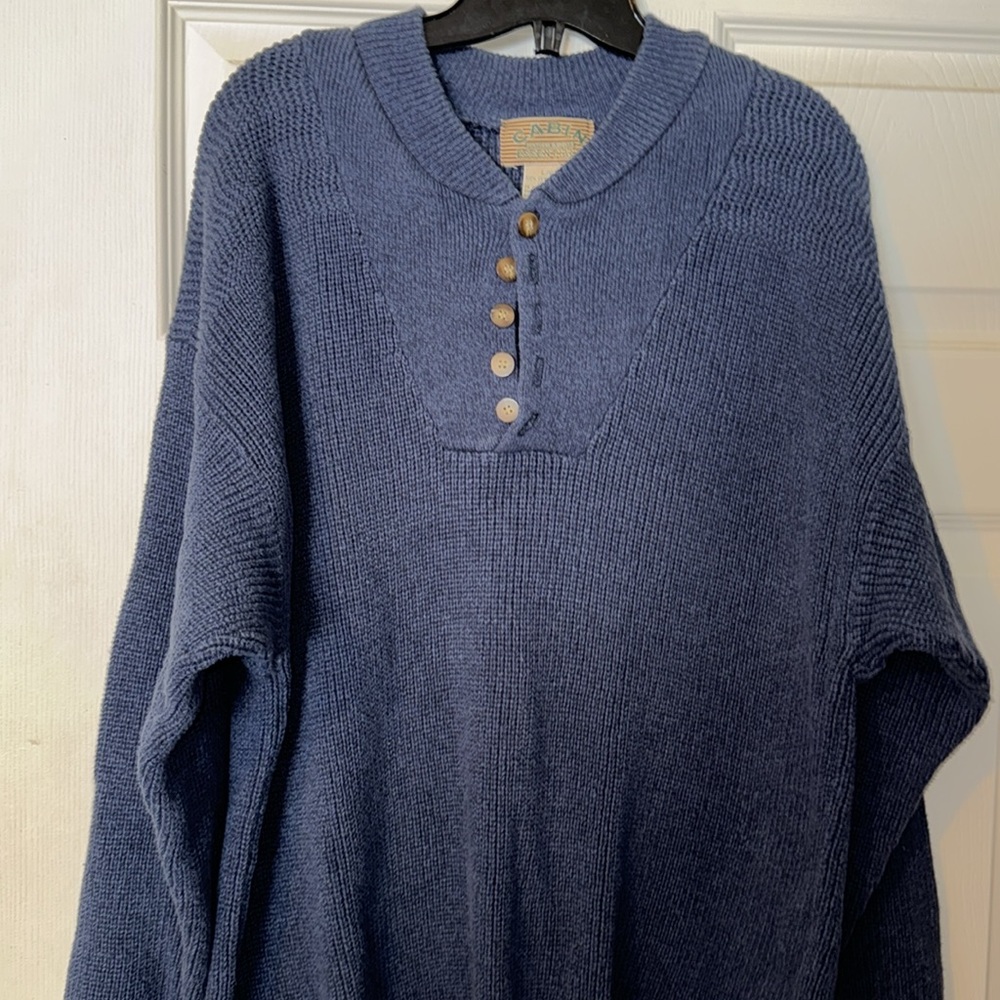 3/$30 Vintage Cabin Essentials Cotton Sweater - Picture 1 of 7